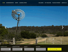 Tablet Screenshot of deshonsretreat.com.au